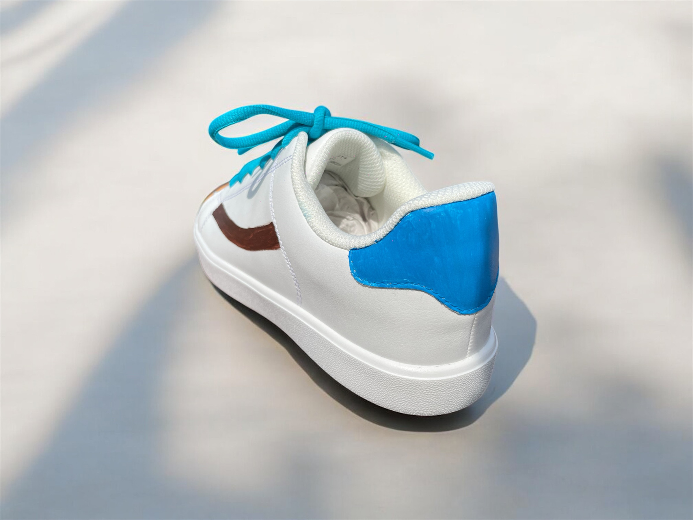 【パリ展出展作家】ひまわり｜手描きペイントスニーカー（受注生産/持ち込み可）|ギフト|お祝い