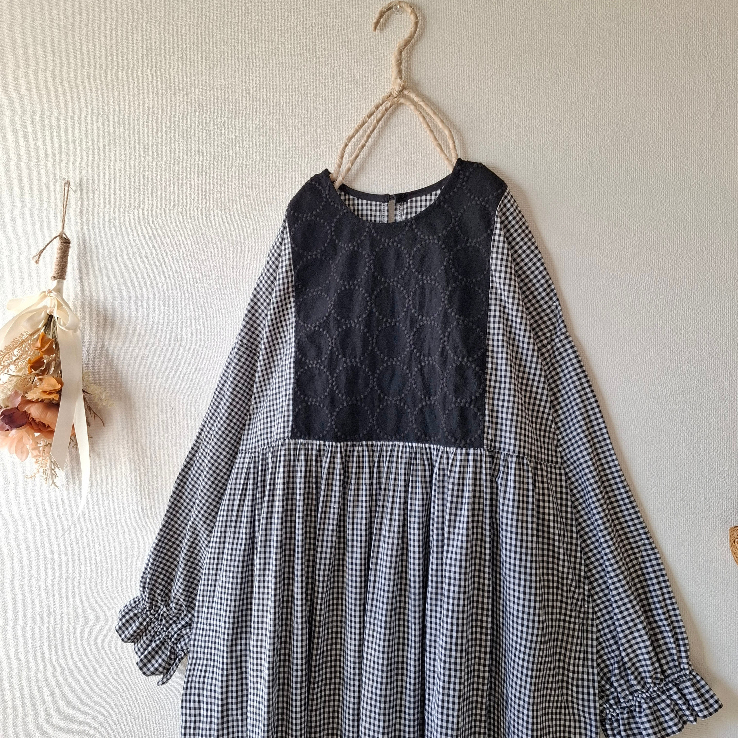ギンガムチェック ワンピース 卒園 卒業 フォーマル オケージョン