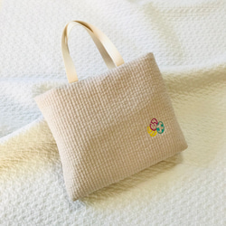 ライヴリーダイナソー　選べる　レッスンバッグ　H30W40D4入園入学　恐竜　刺繍　イブル　絵本バッグ ヌビ 4枚目の画像