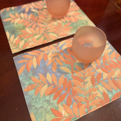 豪華刺繍 花嫁衣装の丸帯から作ったタッセル付き正絹テーブルランナー