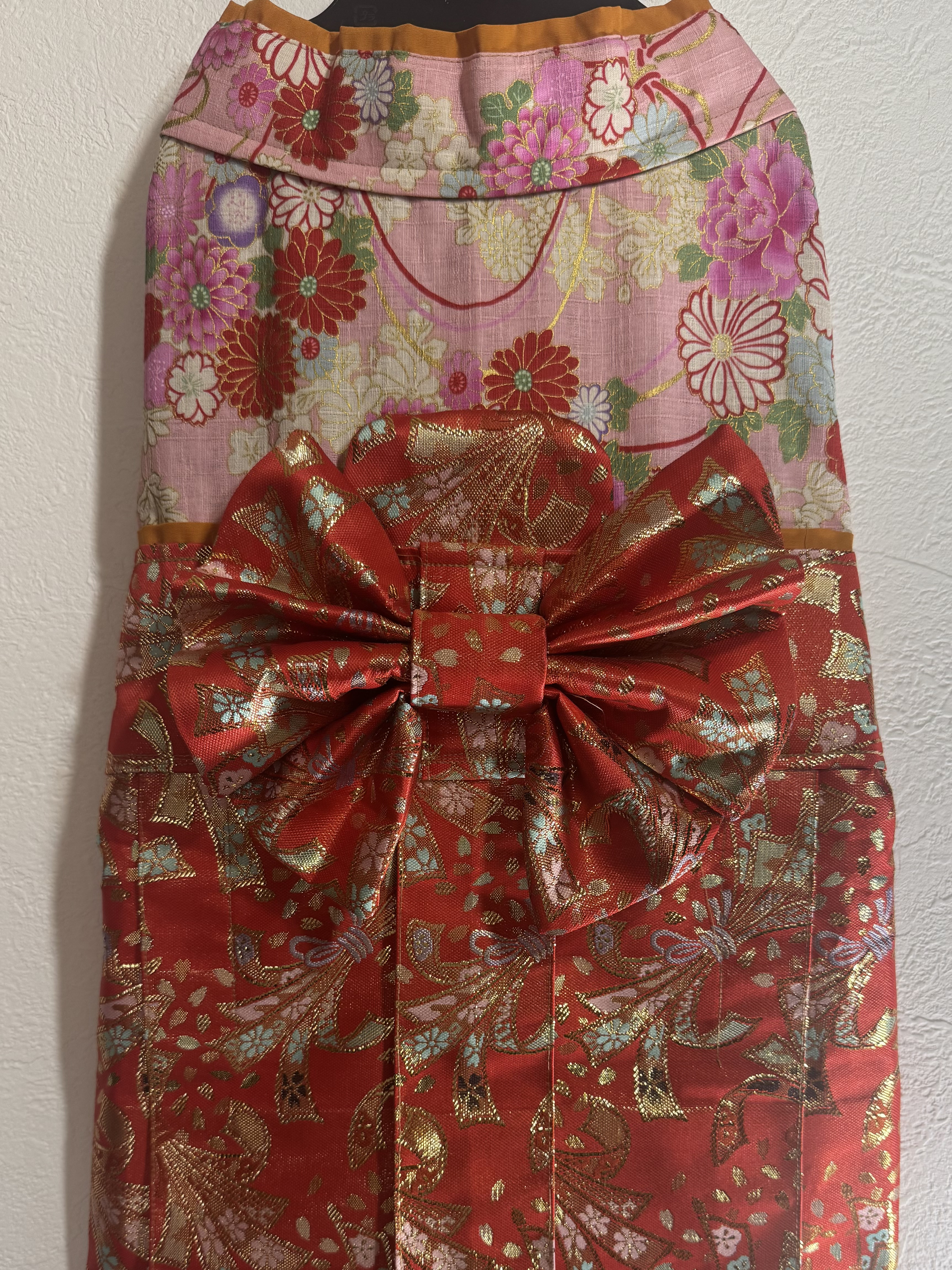 犬服 袴 コーギーサイズ ハンドメイド 金蘭