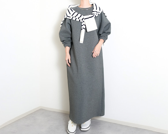 春の新作【体型を気にしなくていい】ワンピース / コットンベースの