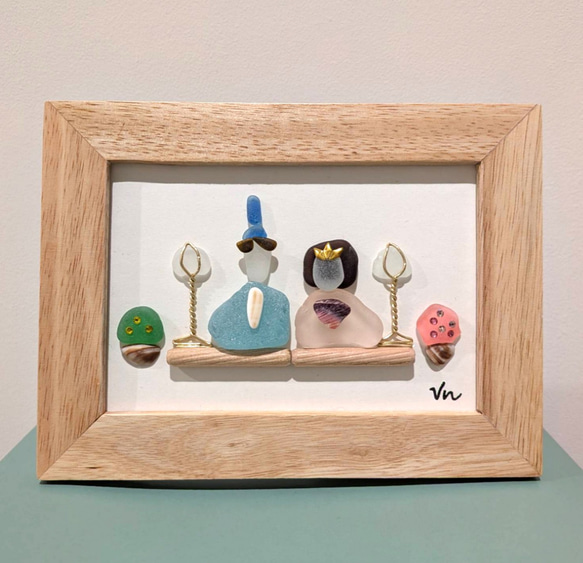 シーグラスアート ひなまつり インテリア雑貨 【S50】 その他