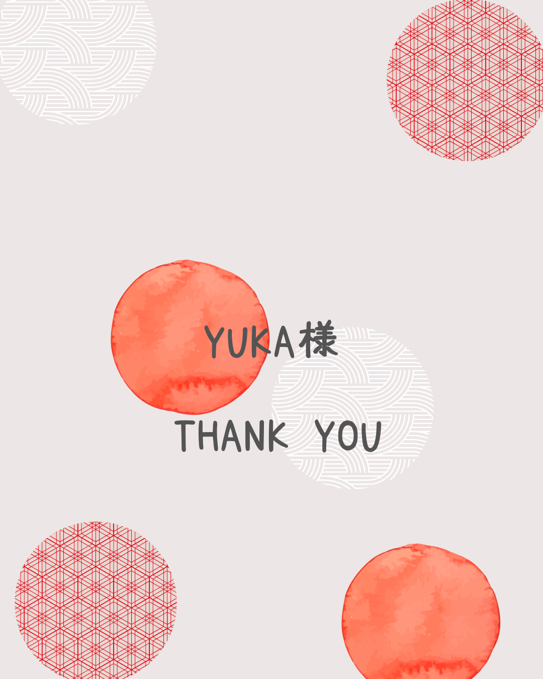 【オーダーメイド】Yuka様専用