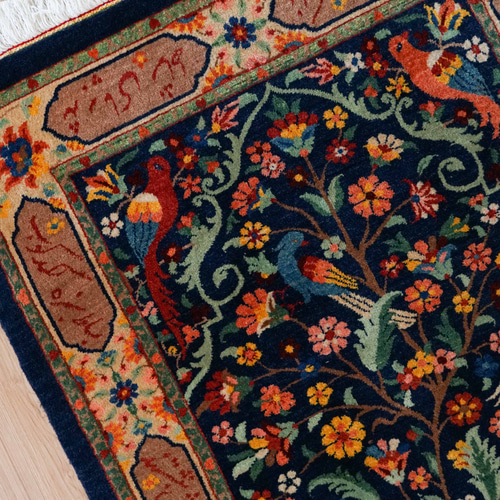 115×82cm ペルシャ絨毯 バラミン産 絨毯 waramin カーペット・絨毯