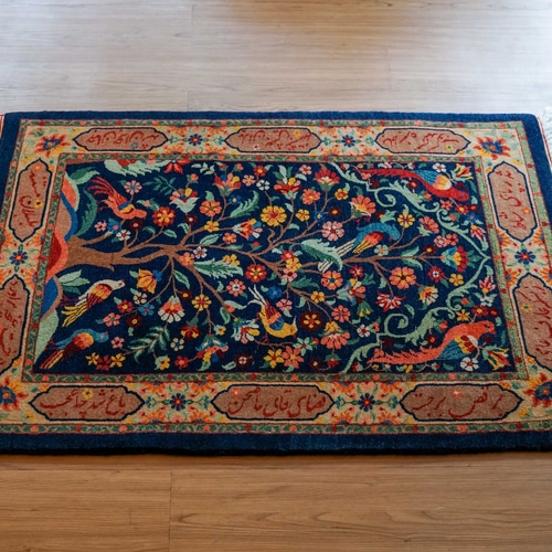 115×82cm ペルシャ絨毯 バラミン産 絨毯 waramin カーペット・絨毯