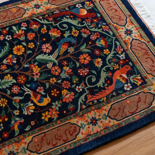 115×82cm ペルシャ絨毯 バラミン産 絨毯 waramin カーペット・絨毯