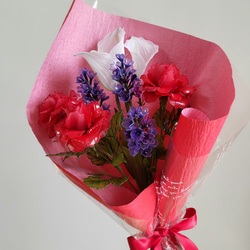 花束♡ブーケ♡ディップアート♡アメリカンフラワー アートフラワー