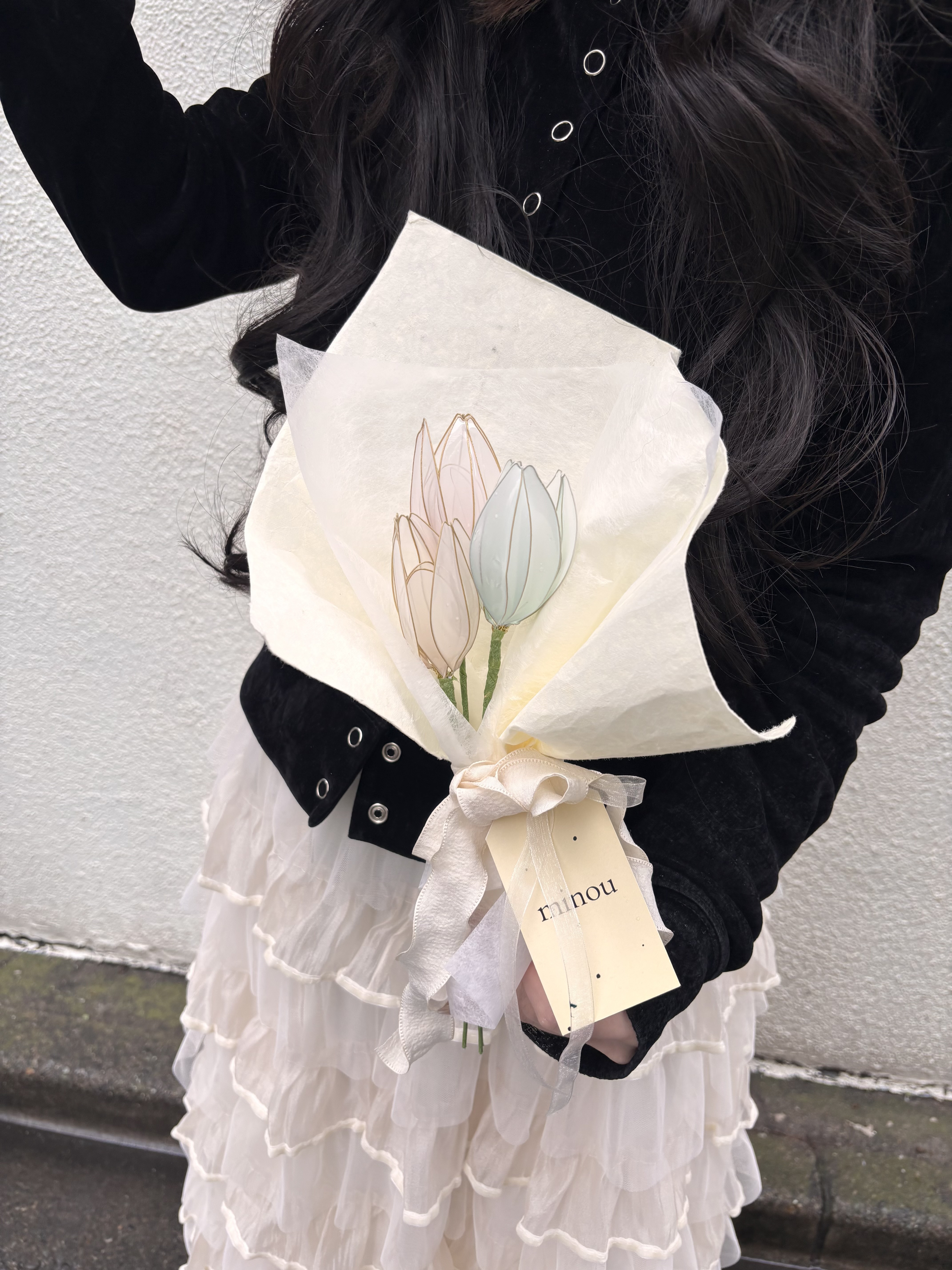 shell pastel tulip bouquet うるつやチューリップブーケ 6,864円