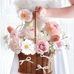 バスケット ブーケ のおすすめ人気通販 検索結果｜Creema(クリーマ