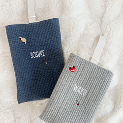 お名前刺繍】ミニサイズヌビレッスンバッグ レッスンバッグ A li'i