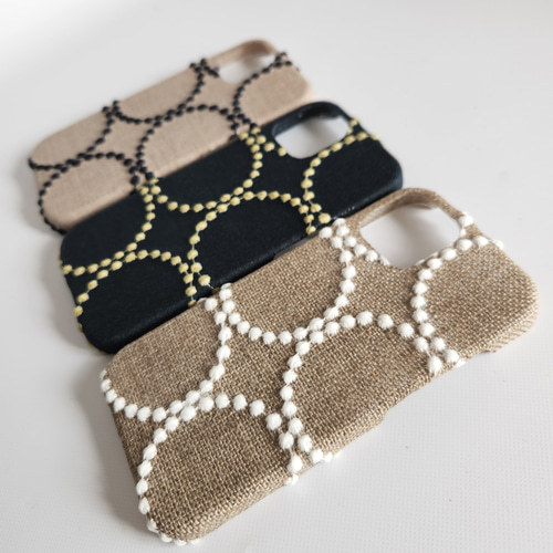 ミナペルホネン ハンドメイド スマホケース スマホカバー タンバリン