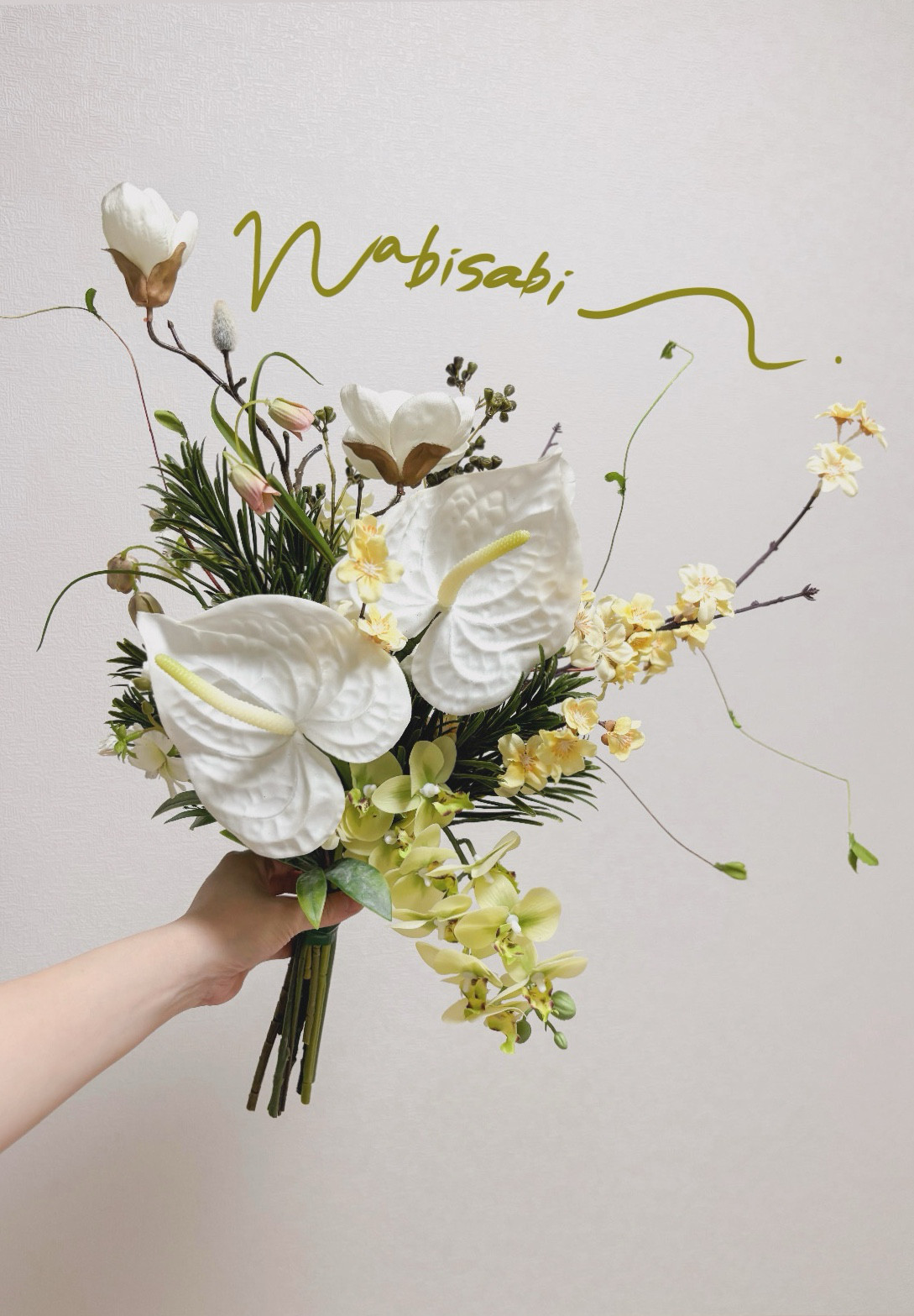 結婚式　レンタル　ブーケ　wedding アーティフィシャルフラワー