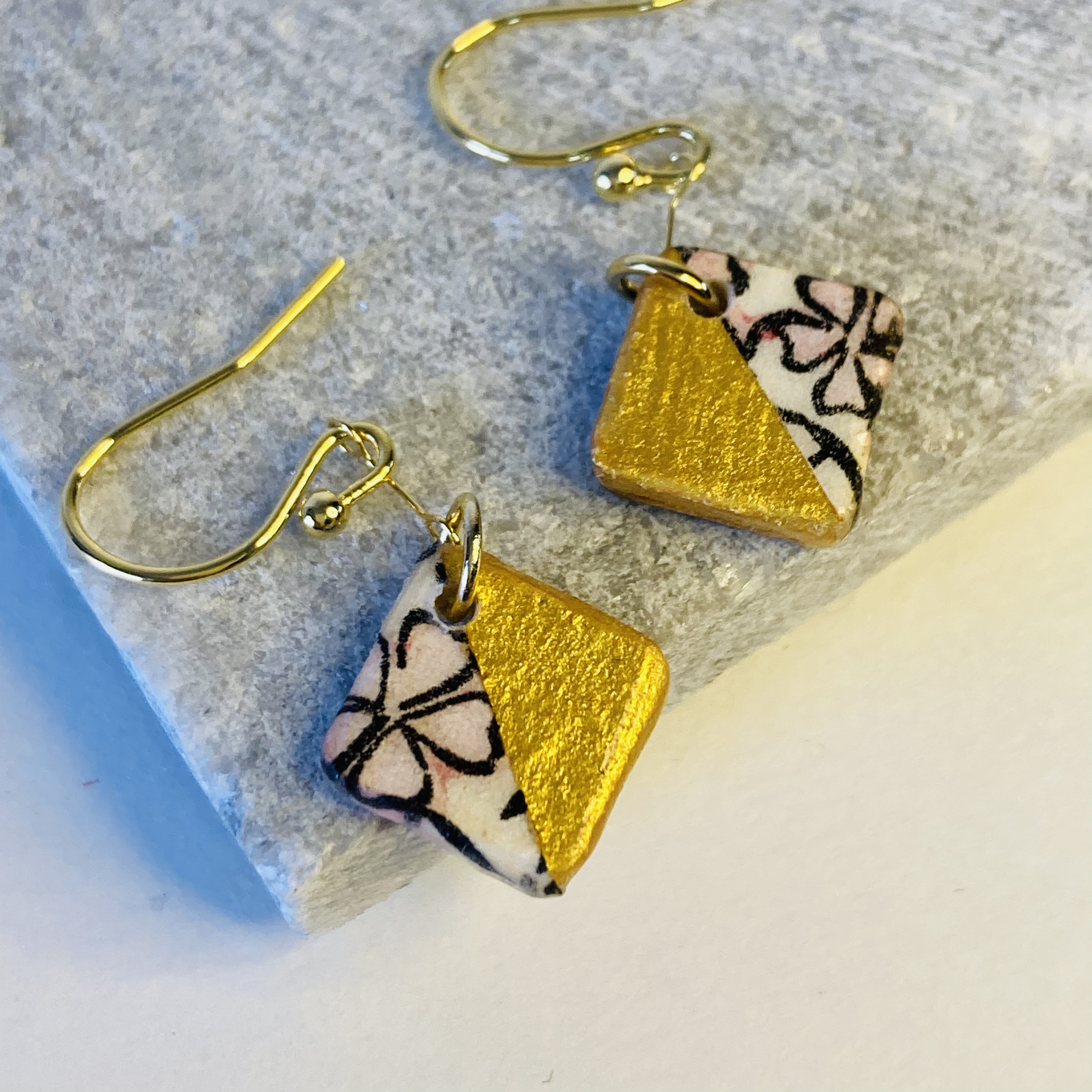 【kimono】浮世絵ピアス/イヤリングに変更可