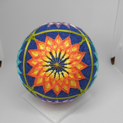手まりN61 花火 直径11.5cm 円周36cm[てまり 手毬 手鞠] その他