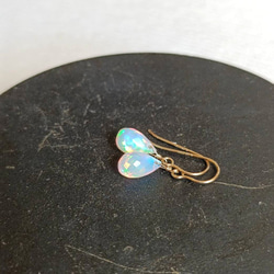 稀少石 スフェーン グリーン ペアシェイププレーン***(14Kgf・Silver