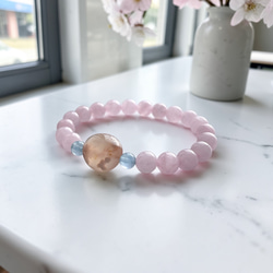 コノハナサクヤヒメ(木花咲耶姫)のブレスレット / 桜 / ピンク