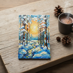 油絵 絵画 【いちごのミルフィーユ】 絵画 HR 通販 14256751｜Creema