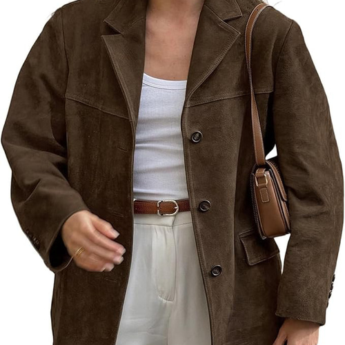 スエードレザーオーバーコート Suede Leather Overcoat ジャケット