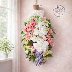 特大 和モダンアレンジメント】光触媒加工／正月飾り 開店祝い