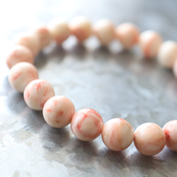 穏』ピンクスーパーセブンアメジストのマクラメブレスレット