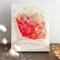 ルナリア ドライフラワーの絵 【原画 キャンバス】 イラスト DENNY