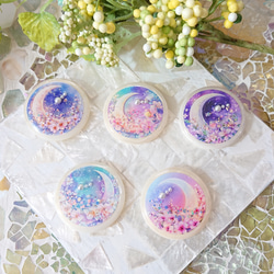 猫のボタン☆5個 s37 ネコ/ボタン/カボション/動物 ボタン こうちゃん