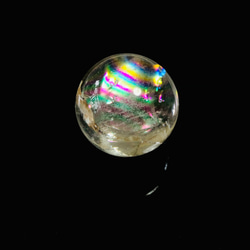 幸運を呼ぶ！虹入り水晶の丸玉 天然石 虹色の星 通販 16452384｜Creema