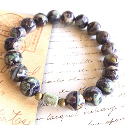 天然無処理 クンツァイト ブレスレット No3980 ブレスレット 天然石屋