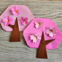 折り紙 チューリップ花束 桜柄】卒園 卒業 プレゼント 雑貨・その他 m