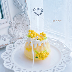 クレイケーキ*ティファニーカラーケーキ その他インテリア雑貨