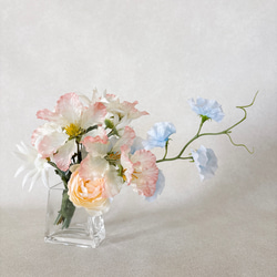 ユーカリのハーフリース ナチュラル シック 造花 おしゃれ インテリア