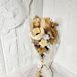 モールフラワーブーケ(グレー) ブーケ chloris. 通販 19165809｜Creema