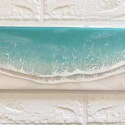 セミオーダー 80cm×30cm 海アート 選べる3つの海 レジンアート 深呼吸