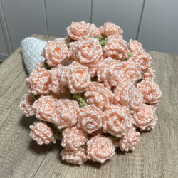 くすみピンク】バラの花束ブランケット ブーケブランケット フラワー