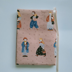 刺繍の布のブックカバー（赤毛のアン） ブックカバー nobukoggg 通販