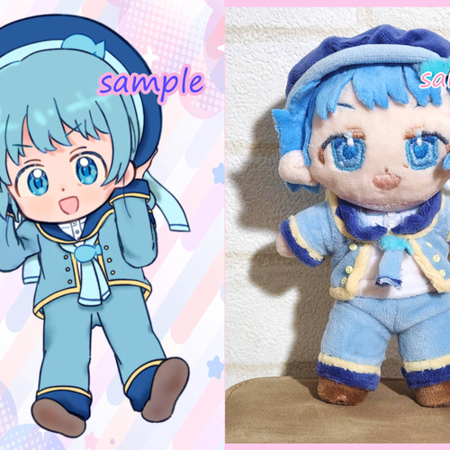 ぬいぐるみ オーダー 10cm 推しぬい 無属性 棉花娃娃 プレゼント