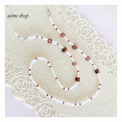 ユニセックス】星チャームのメガネチェーン グラスコード(オプション