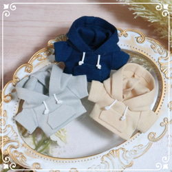 10cm〜12cmぬい服 グレンチェックケープ(ベレー帽追加可能) ぬいぐるみ