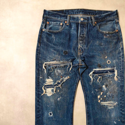 パッチワークリペア ビンテージ 50s～60s デニム カバーオール