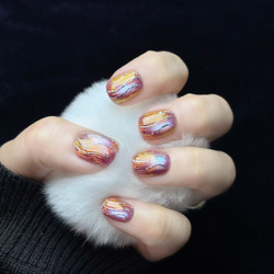 teruteru様 オーダー作品 ネイルチップ（つけ爪） kk_nail 通販