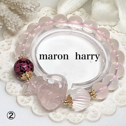 ⭐️大人気⭐️白蛇とんぼ玉・天然石ブレスレット