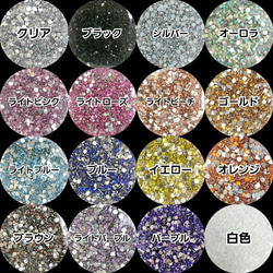 全色セット♥高分子ストーン ２mm／デコパーツ ネイル デコうちわ 高分子ストーン 2サイズ／グリーン／デコうちわ デコパーツ ネイル