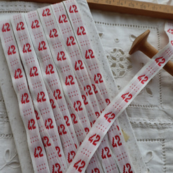 フランス アンティーク N°3モノグラムイニシャル刺繍「D」 D091