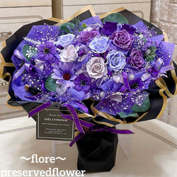 紫（パープル） プリザーブドフラワー のおすすめ人気通販｜Creema