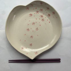 虹色のお花のお茶碗（1つのお値段です） 茶碗・めし碗 手作り陶器Rie