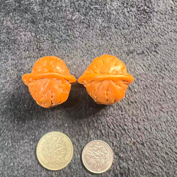 遊ぶ胡桃、文玩核桃、クルミX型323536/30.7g その他素材 鏡淞堂260040