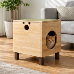 受注製作 オーダーメイド可 小型犬用ペットハウス（黒） ハウス・小屋