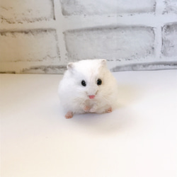 キンクマハムスター 羊毛フェルトマスコット 羊毛フェルト little