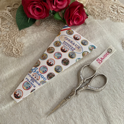 送料無料【レア】幻のはさみ☆フランス手芸ブランドSAJOUの荷馬車の鋏